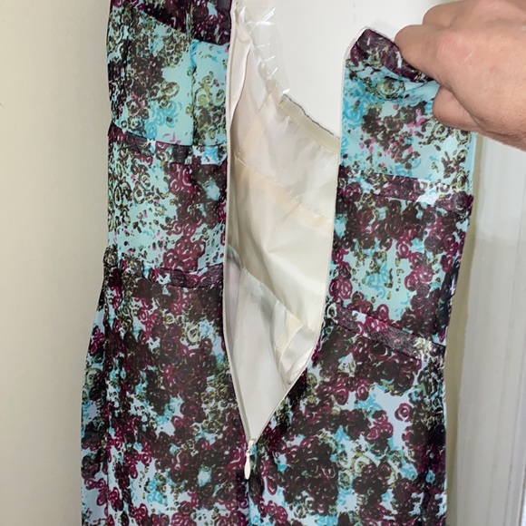 Beautiful Guess Floral Maxi Dress Size 6 High /Low - Picture 12 of 16